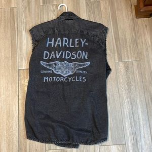 Harley Davidson Sleeveless Shirt